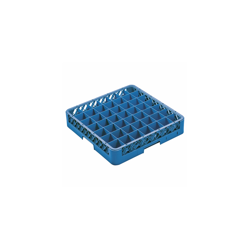 CASIER DE LAVAGE 49 COMPART. VERRES 50x50x10 CM BLEU PP (1 UNITÉ) CASIER DE LAVAGE 49 COMPART. VERRES 50x50x10 CM BLEU PP (1 UNITÉ)