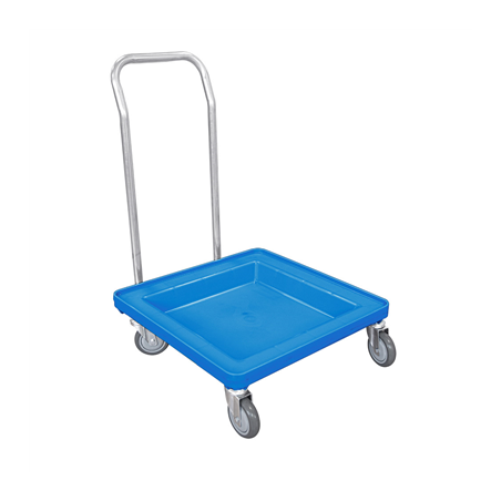 Image CHARIOT TRANSPORT POUR RACKS  54x54x81 CM BLEU PP (1 UNITÉ) #1