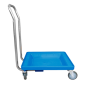 Image CHARIOT TRANSPORT POUR RACKS  54x54x81 CM BLEU PP (1 UNITÉ) #2