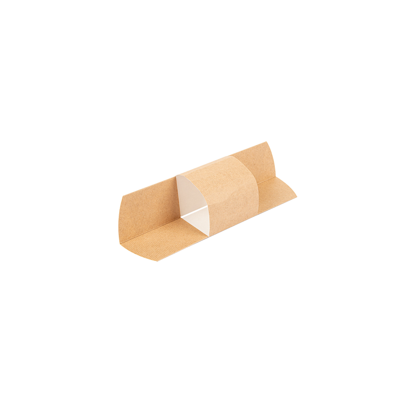 EMBALLAGE ROLLER POUR SANDWICH 'THEPACK' 220 G/M2 10,5x23 CM MARRON CARTON ONDULÉ NANO-MICRO (1000 UNITÉ) EMBALLAGE ROLLER POUR SANDWICH 'THEPACK' 220 G/M2 10,5x23 CM MARRON CARTON ONDULÉ NANO-MICRO (1000 UNITÉ)
