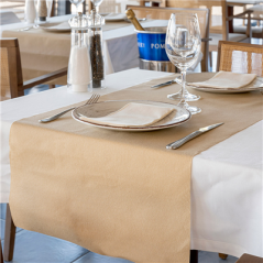 Image "TÊTE-À-TÊTE" PRÉ. 120CM (20 FEU.)  55 G/M2 0,40x24 M NATUREL AIRLAID (6 UNITÉ) #4