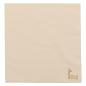 Image SERVIETTES P. 1/4 'ECO-BAMBOO' 70 G/M2 25x25 CM NATUREL BAMBOU (3600 UNITÉ) #1