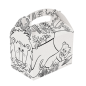 BOÎTES MENU ENFANT COLORIAGE 320 G/M2 15,50x10,50x17,50 CM BLANC CARTON (300 UNITÉ) Image BOÎTES MENU ENFANT COLORIAGE 320 G/M2 15,50x10,50x17,50 CM BLANC CARTON (300 UNITÉ) #4