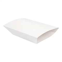 Image HOUSSES POUR BARQUETTES 'THEPACK' 2400 G 250 G/M2 17x9,8x7 CM BLANC CARTON ONDULÉ NANO-MICRO (600 UNITÉ) #1