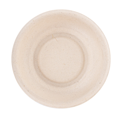 Image MINI BOLS 'BIONIC'  Ø 7,7x1,5 CM NATUREL BAGASSE (2000 UNITÉ) #3