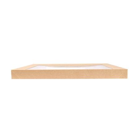 COUVERCLES POUR BOÎTES 253.15  300 G/M2 + PET 36,4x25,5x3 CM NATUREL KRAFT (100 UNITÉ)