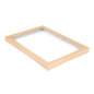 Image COUVERCLES POUR BOÎTES 253.17  300 G/M2 + PET 45,5x31,3x3 CM NATUREL KRAFT (50 UNITÉ) #1