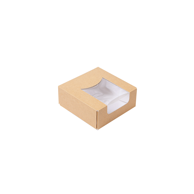 RÉCIPIENTS SUSHI+FÊNETRE 'THEPACK' 220 G/M2 + OPP 10x10x4 CM MARRON CARTON ONDULÉ NANO-MICRO (400 UNITÉ) RÉCIPIENTS SUSHI+FÊNETRE 'THEPACK' 220 G/M2 + OPP 10x10x4 CM MARRON CARTON ONDULÉ NANO-MICRO (400 UNITÉ)