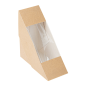BOÎTES SANDWICH AVEC FENÊTRE - SIMPLE 'THEPACK' 220 G/M2 + OPP 12,4x12,4x5,5 CM NATUREL CARTON ONDULÉ NANO-MICRO (500 UNITÉ) Image BOÎTES SANDWICH AVEC FENÊTRE - SIMPLE 'THEPACK' 220 G/M2 + OPP 12,4x12,4x5,5 CM NATUREL CARTON ONDULÉ NANO-MICRO (500 UNIT