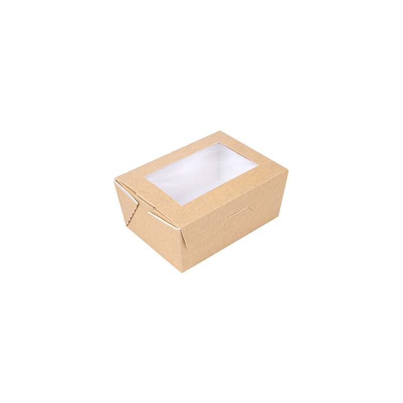 BOÎTES AVEC FENÊTRE 'THEPACK' 500 ML 220 G/M2 + OPP 8,5x12x5,5 CM NATUREL CARTON ONDULÉ NANO-MICRO (400 UNITÉ) BOÎTES AVEC FENÊTRE 'THEPACK' 500 ML 220 G/M2 + OPP 8,5x12x5,5 CM NATUREL CARTON ONDULÉ NANO-MICRO (400 UNITÉ)
