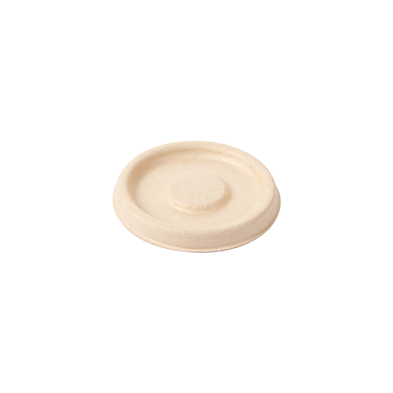 COUVERCLES POUR POTS 150.17 'BIONIC' Ø 6,2x0,8 CM NATUREL BAGASSE (1000 UNITÉ) COUVERCLES POUR POTS 150.17 'BIONIC' Ø 6,2x0,8 CM NATUREL BAGASSE (1000 UNITÉ)