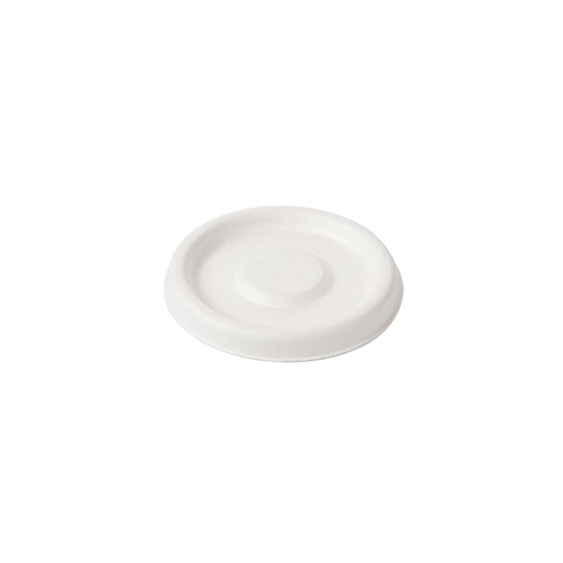 COUVERCLES POUR POTS 150.58 'BIONIC' Ø 6,2x0,8 CM BLANC BAGASSE (1000 UNITÉ) COUVERCLES POUR POTS 150.58 'BIONIC' Ø 6,2x0,8 CM BLANC BAGASSE (1000 UNITÉ)