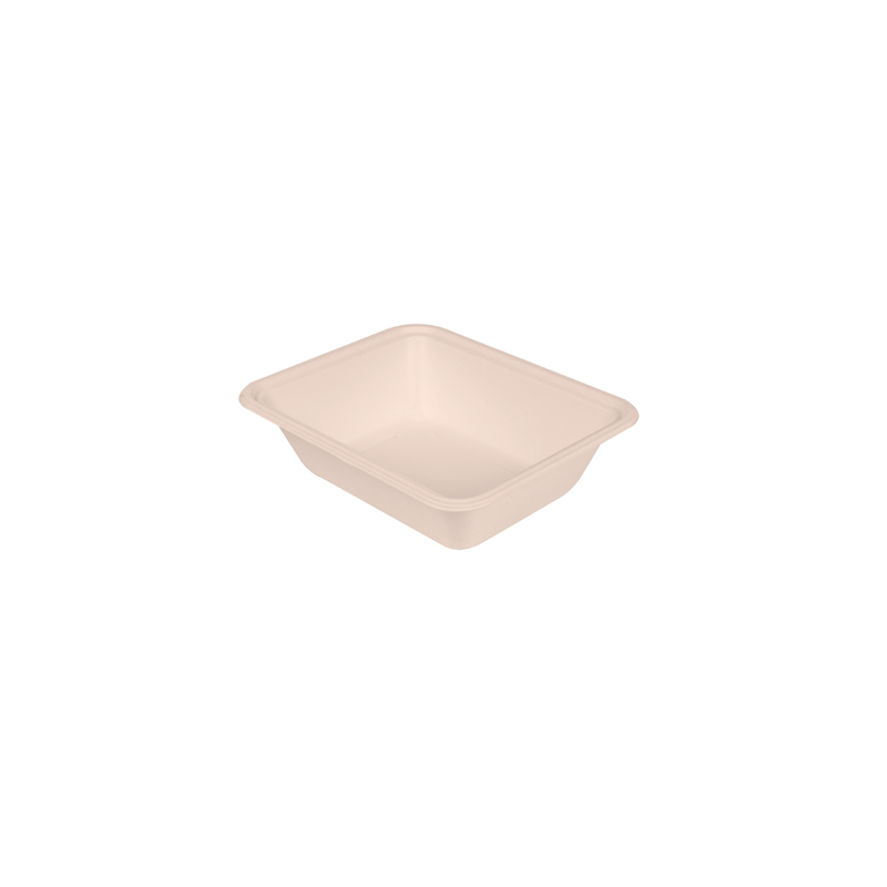 PLATEAUX 'BIONIC' 23,1x18,7x6,3 CM NATUREL BAGASSE (400 UNITÉ) PLATEAUX 'BIONIC' 23,1x18,7x6,3 CM NATUREL BAGASSE (400 UNITÉ)