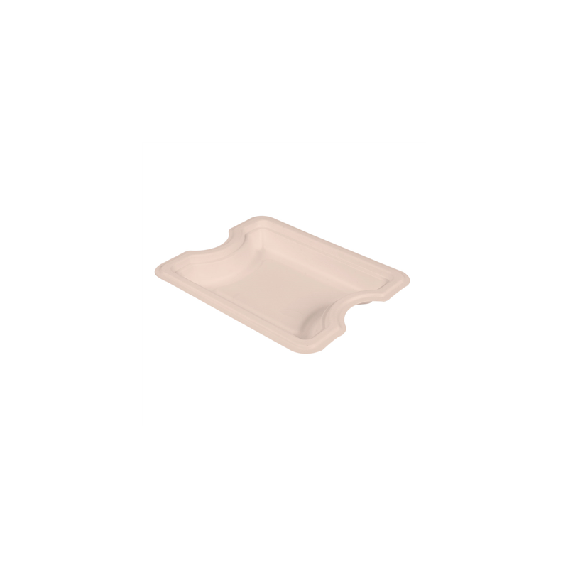 PLATEAU INTERMÉDIAIRE POUR RÉFÉRENCE 253.83 'BIONIC' 21x16,5x2,7 CM NATUREL BAGASSE (400 UNITÉ) PLATEAU INTERMÉDIAIRE POUR RÉFÉRENCE 253.83 'BIONIC' 21x16,5x2,7 CM NATUREL BAGASSE (400 UNITÉ)