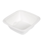 Image PETITS POTS 'BIONIC' 70 ML 7,7x7,7x2,7 CM BLANC BAGASSE (600 UNITÉ) #1