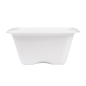 Image PETITS POTS 'BIONIC' 100 ML 7,7x7,7x3,7 CM BLANC BAGASSE (600 UNITÉ) #2