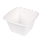 Image PETITS POTS 'BIONIC' 130 ML 7,7x7,7x4,6 CM BLANC BAGASSE (600 UNITÉ) #1
