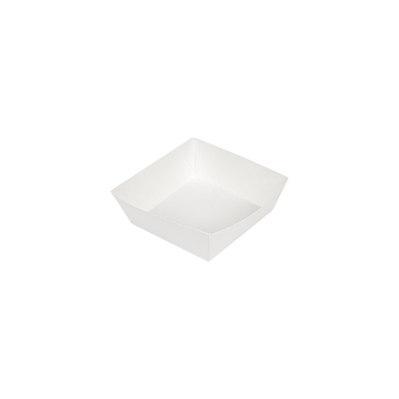 DELI-BARQUETTES 210 + 15 PE G/M2 7x7x3 CM BLANC CARTON (1000 UNITÉ) DELI-BARQUETTES 210 + 15 PE G/M2 7x7x3 CM BLANC CARTON (1000 UNITÉ)