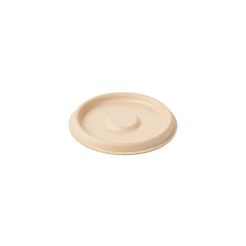 COUVERCLES POUR POTS 150.18 'BIONIC' Ø 7,7x0,8 CM NATUREL BAGASSE (1000 UNITÉ) COUVERCLES POUR POTS 150.18 'BIONIC' Ø 7,7x0,8 CM NATUREL BAGASSE (1000 UNITÉ)