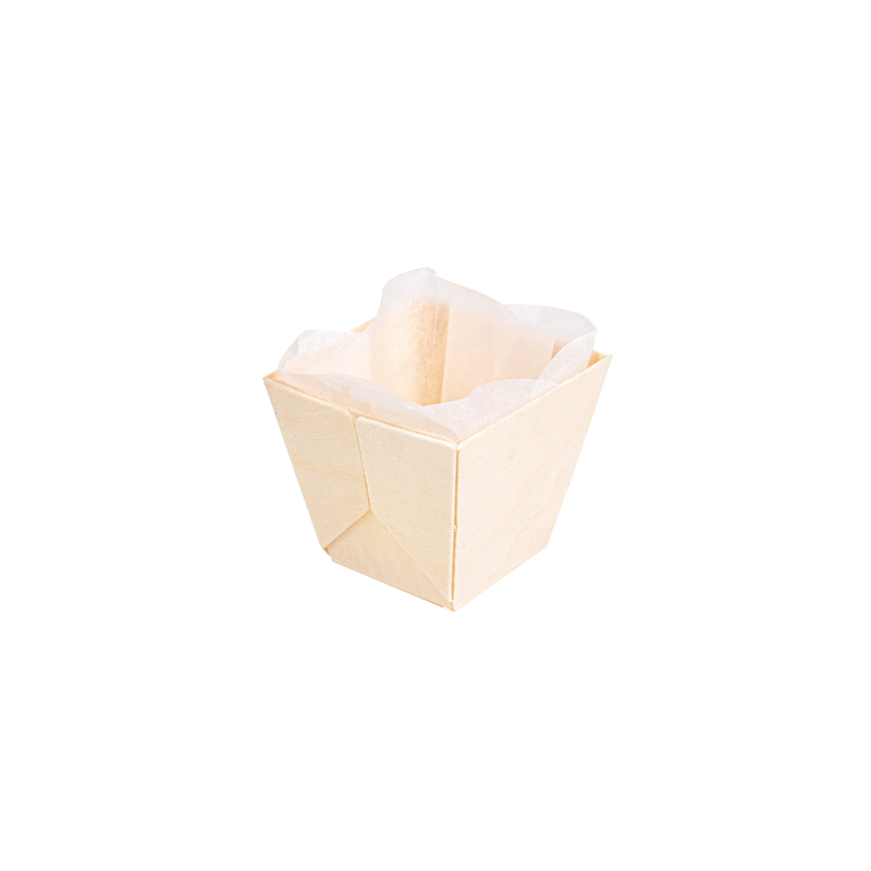 Image BARQUETTES BOIS + MOULES SILICONÉS 50 ML 5x5x4,5 CM NATUREL BOIS (300 UNITÉ) #1 Image BARQUETTES BOIS + MOULES SILICONÉS 50 ML 5x5x4,5 CM NATUREL BOIS (300 UNITÉ) #1