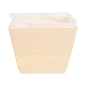 BARQUETTES BOIS + MOULES SILICONÉS 160 ML 7x7x5,5 CM NATUREL BOIS (300 UNITÉ) Image BARQUETTES BOIS + MOULES SILICONÉS 160 ML 7x7x5,5 CM NATUREL BOIS (300 UNITÉ) #2