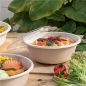 COMBO SALADIERS+COUVERCLES 'BIONIC' 950 ML Ø 19x7,8 CM NATUREL BAGASSE (200 UNITÉ) Image COMBO SALADIERS+COUVERCLES 'BIONIC' 950 ML Ø 19x7,8 CM NATUREL BAGASSE (200 UNITÉ) #3