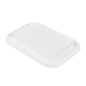COUVERCLES POUR RÉFÉRENCES 221.38/39 'BIONIC' 22,2x14,7x1,2 CM BLANC BAGASSE (600 UNITÉ) Image COUVERCLES POUR RÉFÉRENCES 221.38/39 'BIONIC' 22,2x14,7x1,2 CM BLANC BAGASSE (600 UNITÉ) #1