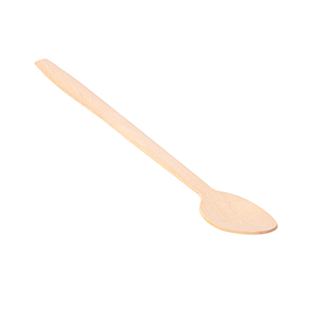 CUILLÈRES À GLACES  19 CM NATUREL BOIS (100 UNITÉ)