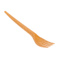 Image FOURCHETTES  17 CM NATUREL FIBRE DE BOIS (80 UNITÉ) #2