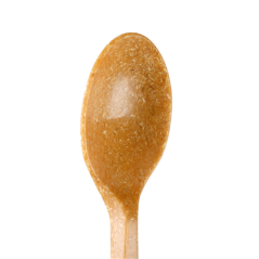 Image PETITES CUILLÈRES  13 CM NATUREL FIBRE DE BOIS (100 UNITÉ) #4