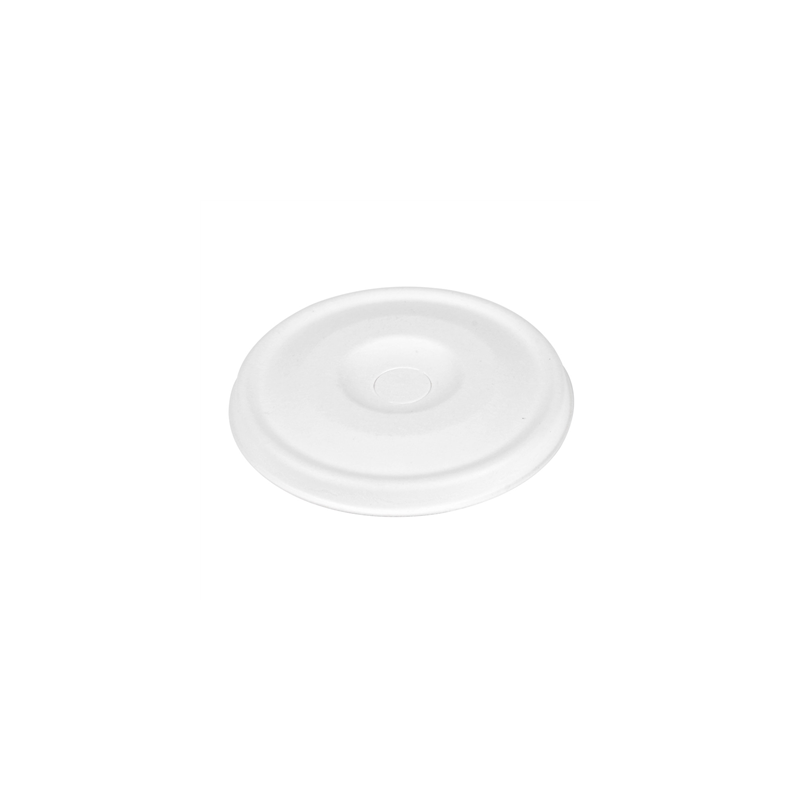 COUVERCLES POUR GOBELETS 8CM 'BIONIC' Ø 80 MM BLANC BAGASSE (1000 UNITÉ) COUVERCLES POUR GOBELETS 8CM 'BIONIC' Ø 80 MM BLANC BAGASSE (1000 UNITÉ)