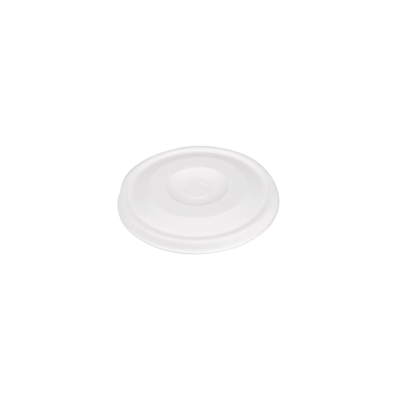 COUVERCLES POUR GOBELETS 9CM 'BIONIC' Ø 90 MM BLANC BAGASSE (1000 UNITÉ) COUVERCLES POUR GOBELETS 9CM 'BIONIC' Ø 90 MM BLANC BAGASSE (1000 UNITÉ)