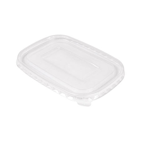 Image COUVERCLES POUR RÉCIPIENTS 254.33/34/35/266.26/27/28  9,7 G/M2 17,3x12,3x1 CM TRANSPARENT PP (300 UNITÉ) #1