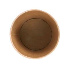 Image PETITS POTS 105 ML (3,5 oz) 210 + 18 PE G/M2 Ø6/4,5x5,8 CM MARRON CARTON (1000 UNITÉ) #3