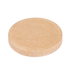 Image COUVERCLES POUR PETITS POTS  230 + 18 PE G/M2 Ø6,2 CM MARRON CARTON (1000 UNITÉ) #1