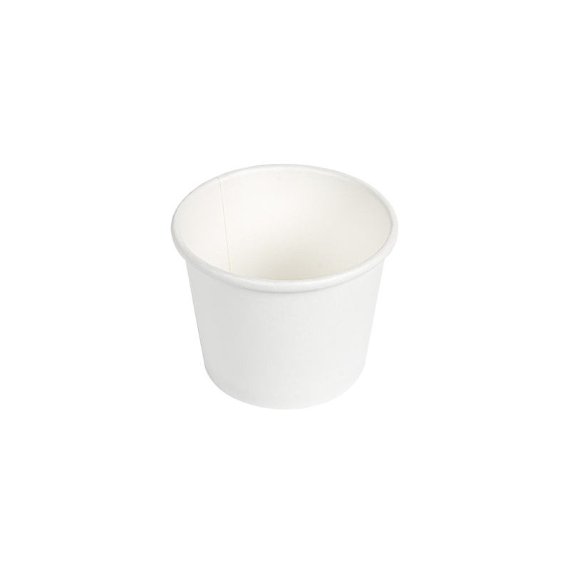 PETITS POTS 80 ML (2,6 oz) 210 + 18 PE G/M2 Ø6/4,75x4,8 CM BLANC CARTON (1000 UNITÉ) PETITS POTS 80 ML (2,6 oz) 210 + 18 PE G/M2 Ø6/4,75x4,8 CM BLANC CARTON (1000 UNITÉ)