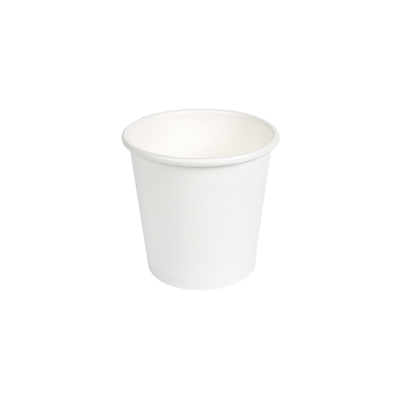 PETITS POTS 105 ML (3,5 oz) 210 + 18 PE G/M2 Ø6/4,5x5,8 CM BLANC CARTON (1000 UNITÉ) PETITS POTS 105 ML (3,5 oz) 210 + 18 PE G/M2 Ø6/4,5x5,8 CM BLANC CARTON (1000 UNITÉ)