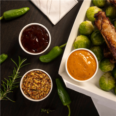 Image PETITS POTS 105 ML (3,5 oz) 210 + 18 PE G/M2 Ø6/4,5x5,8 CM BLANC CARTON (1000 UNITÉ) #4