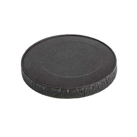 Image COUVERCLES POUR PETITS POTS  230 + 18 PE G/M2 Ø6,2 CM NOIR CARTON (1000 UNITÉ) #1