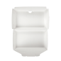 Image BOÎTES "LUNCH BOX" PAPERLOCK 'THEPACK' 220 G/M2 19,5x12,5x7 CM BLANC CARTON ONDULÉ NANO-MICRO (300 UNITÉ) #5