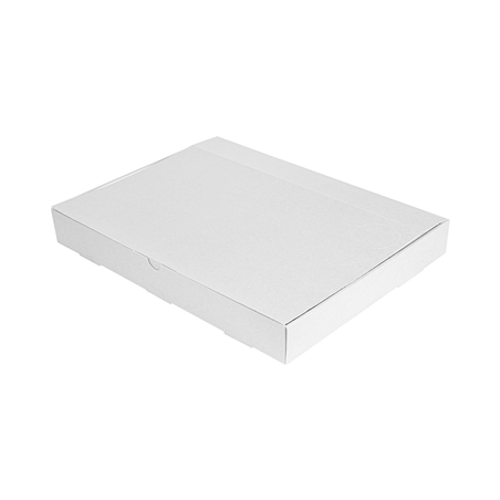 Image PLATEAUX MODULABLES 'THEPACK' 330 G/M2 40x30x5 CM BLANC CARTON ONDULÉ MICROCANAL (100 UNITÉ) #1