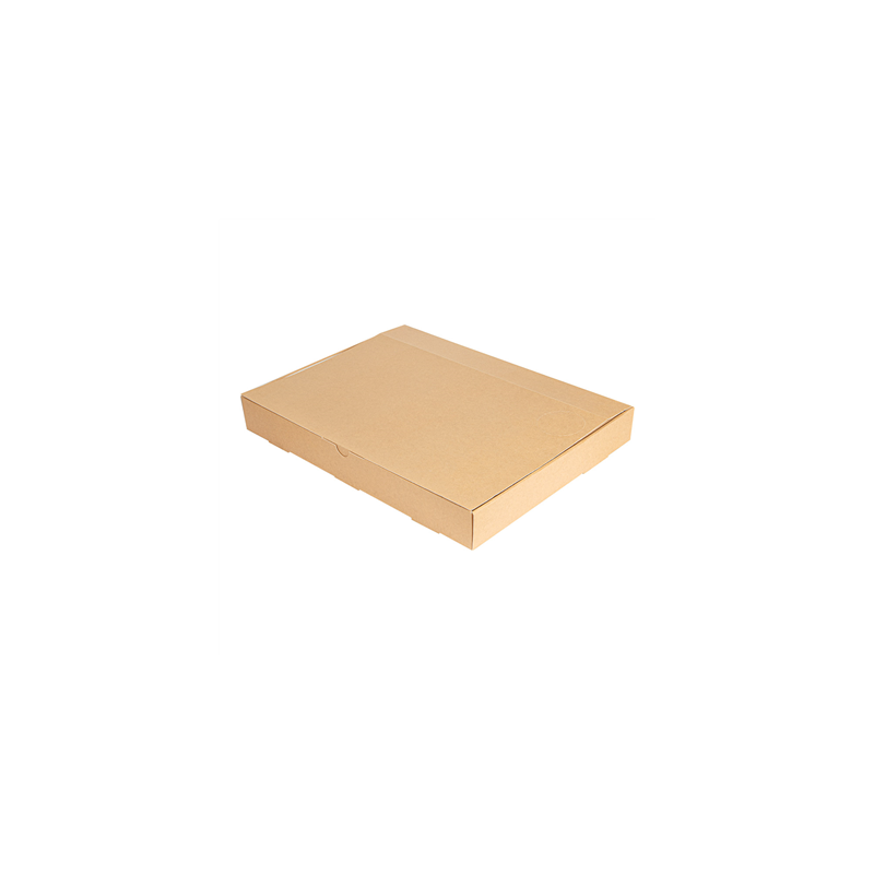 PLATEAUX MODULABLES 'THEPACK' 330 G/M2 40x30x5 CM NATUREL CARTON ONDULÉ MICROCANAL (100 UNITÉ)