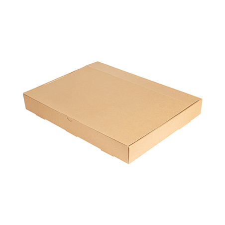 Image PLATEAUX MODULABLES 'THEPACK' 330 G/M2 40x30x5 CM NATUREL CARTON ONDULÉ MICROCANAL (100 UNITÉ) #1