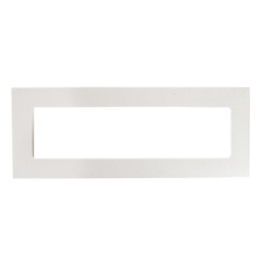 Image COUVERCLES AVEC FENÊTRE POUR BOÎTES 254.65 'THEPACK' 250 G/M2 11x30x2 CM BLANC CARTON ONDULÉ NANO-MICRO (200 UNITÉ) #3