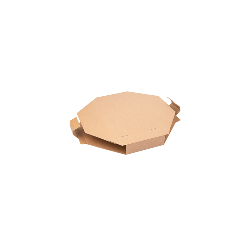 BOÎTE POUR PAELLAS  370 G/M2 40,5x40,5x5 CM NATUREL CARTON (100 UNITÉ)