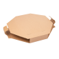 Image BOÎTE POUR PAELLAS  370 G/M2 40,5x40,5x5 CM NATUREL CARTON (100 UNITÉ) #1
