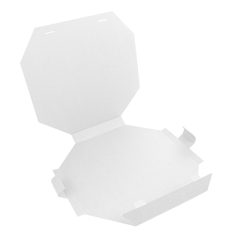Image BOÎTE POUR PAELLAS  360 G/M2 50,5x50,5x5 CM BLANC CARTON (100 UNITÉ) #3
