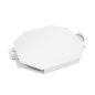 Image BOÎTE POUR PAELLAS  360 G/M2 50,5x50,5x5 CM BLANC CARTON (100 UNITÉ) #4