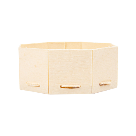 MINI RÉCIPIENTS POUR MISE EN BOUCHE  8x8x3,5 CM NATUREL BOIS (200 UNITÉ)