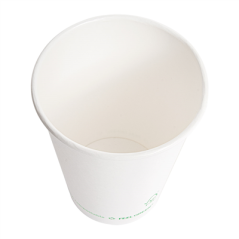 Image GOBELETS BOISSONS FROIDES ET CHAUDES 1 PAROI 360 ML 300 G/M2 Ø9/6x11 CM BLANC CARTON (1000 UNITÉ) #3